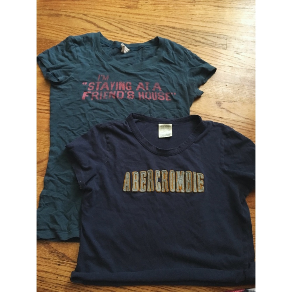 Vintage A&F and hollister tees